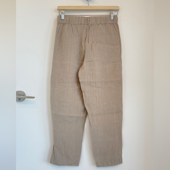 Aritzia Babaton’s Cropped Linen Pants, Size Small - Picture 2 of 3